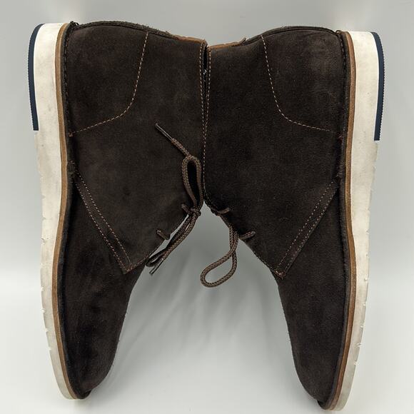 TRASK CHUKKA BROWN SUEDE LEATHER MENS SIZE 10 BOOT main image 10